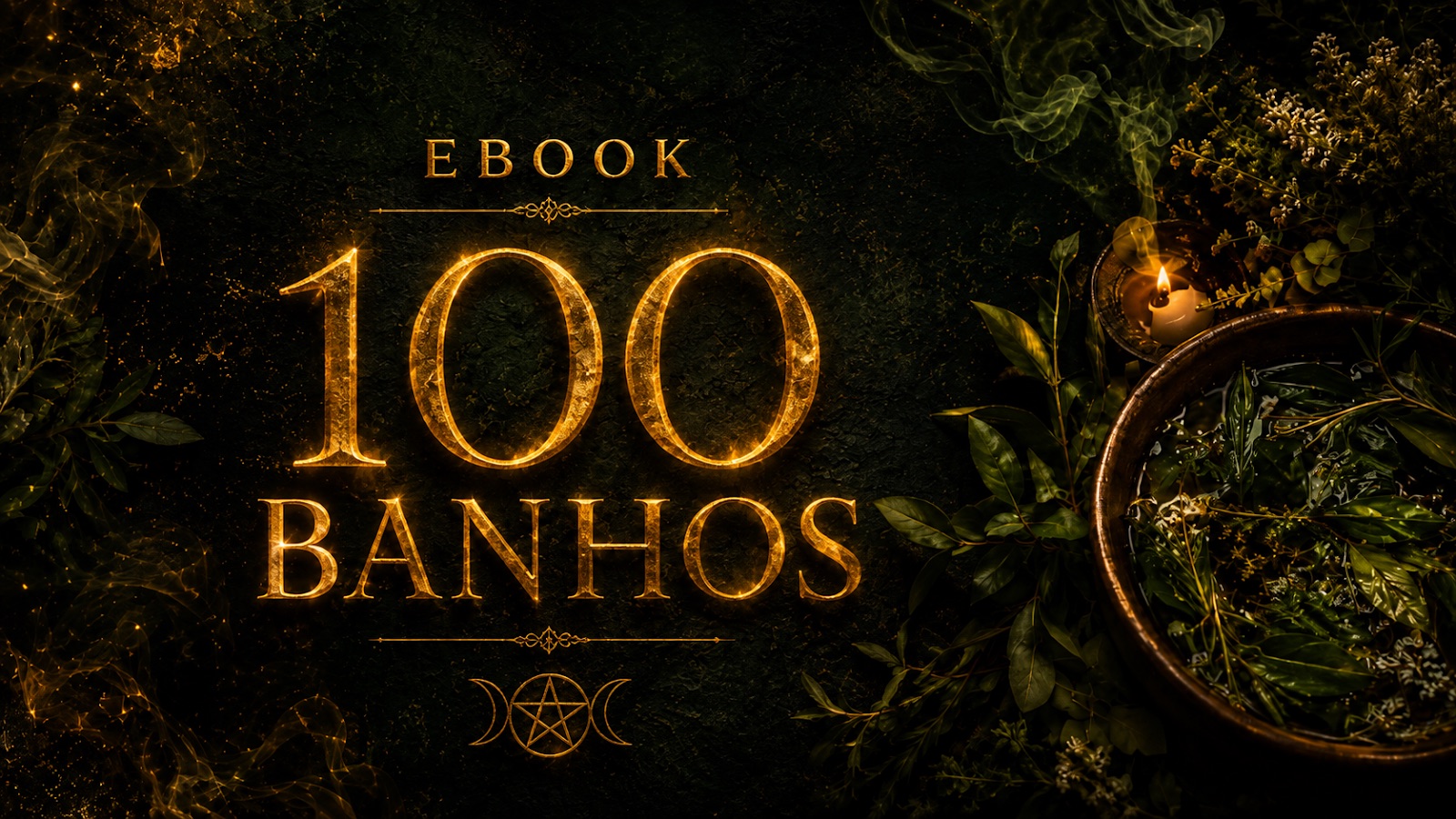 Ebook 100 Receitas de Banhos